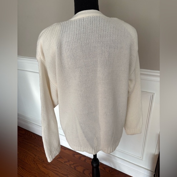 Vintage 1980’s knit cardigan party/ fun confetti - Picture 5 of 13